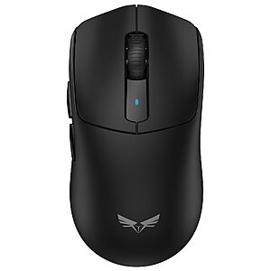 Tecknet Wireless 53g Lightweight Up to 24,000DPI Tri-Mode Gaming Mouse USB-C Rechargeable $11.99 AC @amazon