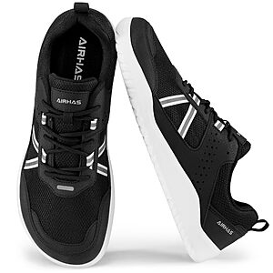 AIRHAS Men's Barefoot Shoes Zero Drop Breathable Gym Shoes for Men $19.6