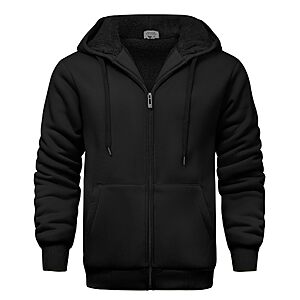Little Beauty zip Up Hoodies Heavyweight Fleece Jacket - $14.99 AC