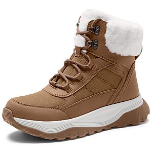 Amazon – Women's Winter Snow Boots Ankle Booties - $35.95 w/ Code