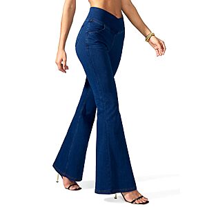 Amazon – Flare Jeans for Women Stretchy Bell Bottom Jeggings - $19.79 w/ Code