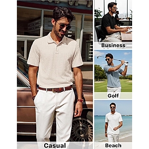 PJ PAUL JONES Knit Polo Shirts - $10.00 After coupon