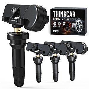 THINKCAR Pre-Programmed TPMS Sensor 315Mhz Tire Pressure Monitoring Sensor $19.99