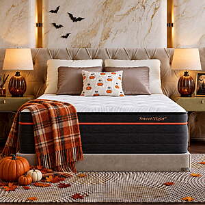 Sweetnight Twilighty 16" Cooling Hybrid Mattress(Queen) $288 + Free S&H at Walmart