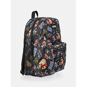 Minion's or Netflix's One Piece Unisex 17" Allover-Printed Backpack with Pencil Pouch $5.16