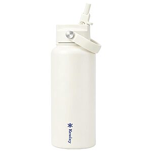 KEWIXY 32-Oz Insulated Stainless Steel Water Bottle w/ Straw & Handle (Various Color) $10.79 + Free Shipping w/ Prime or on $35+