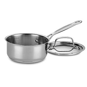 1-Qt Cuisinart Chef's Classic Stainless Steel Saucepan w/ Cover (719-14) $15.79 + Free Shipping w/ Prime or on $35+