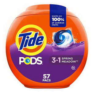 Oct 13 - Oct 14 ONLY - Tide Laundry Detergent, 57-ct Pods, 32-ct XL Pods, 92-100oz Liquid (Various) $10.39