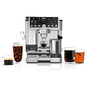 (Certified Refurbished) Ninja Luxe Cafe Pro Series 4-in-1 Coffee Machine (Silver) $450 + Free Shipping