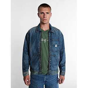 Kacey Lee Men's Denim Workwear Jacket, Sizes S-2XL - $10.45