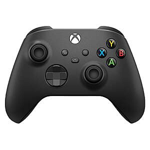XBOX Wireless Controller – Carbon Black – for XBOX Series X|S, XBOX One, PCs, TVs, mobile, and more $49.99