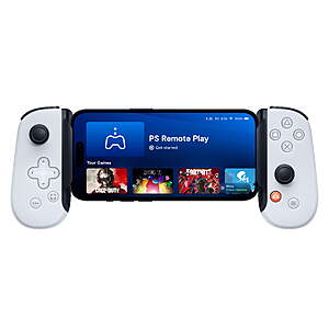 Backbone One - PlayStation Edition (Lightning) - Mobile Gaming Controller for iPhone - 2nd Gen - White $53.29