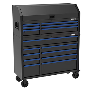 HART 52-Inch 9-Drawer Heavy-Duty Steel Tool Cabinet, Locking Rolling Garage Storage $297