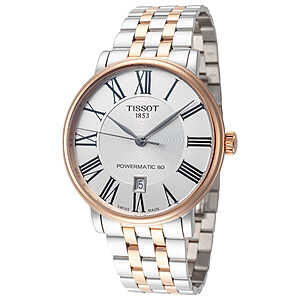40mm Tissot  Carson Men's Automatic Powermatic 80 Watch $272 + Free S/H