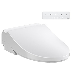 TOTO Washlet Elongated Bidet Seat with SoftClose Lid Item 1806250 | Model T1SW2491#01 $299.99