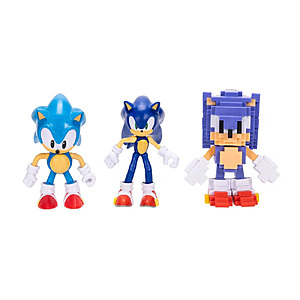 3-Pack 4" Sonic 35th Anniversary Action Figures $15.23 or less + Free Shipping