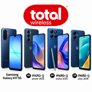 Total Wireless: FREE Samsung Galaxy A17 5G, moto g power 2026, moto g stylus 2025 & More (Port-In + Plan Required)