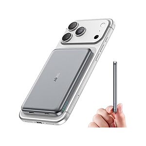 TRKOY W5 5000mAh MagSafe Magnetic Wireless Power Bank $14.99 + Free Shipping w/ Prime or $6 Fee per Order