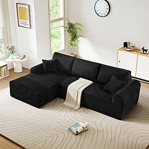 Aukfa Modular Cloud Sectional Sofa with L-Shape Chaise (Various) - $279.99 + free shipping