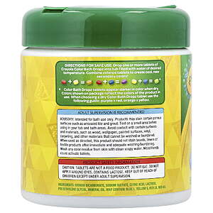 $3.97 FS Walmart+ Crayola For Kids Non-Toxic Bath Dropz Color, 60 Tablets, 3.59 OZ