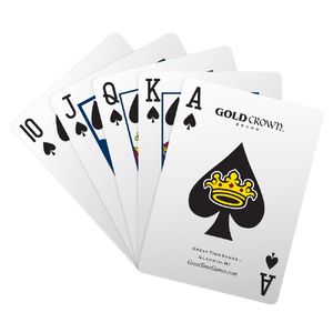 $1.18 FS Walmart+ Gold Crown Quality Paper Standard Poker Playing Cards by Great Time Games (Walmart Exclusive)