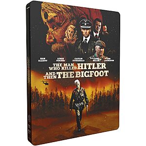YMMV The Man Who Killed Hitler and Then the Bigfoot (Steelbook) Blu Ray $15.71 with coupon Maybe region specific