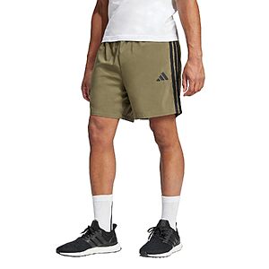 adidas Originals Men's Essentials 3-Stripes Chelsea 7" Shorts (XS, Olive Strata/Black) $8.72 + Free Shipping w/ Prime or on $35+
