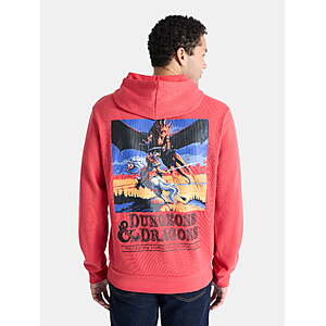 Dungeons & Dragons Men's and Big Men's Graphic Hoodie, Sizes S-3XL