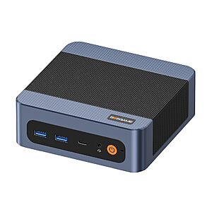 BOSGAME E7 Mini PC: Intel Core 3 100U, 16GB RAM, 512GB SSD $299