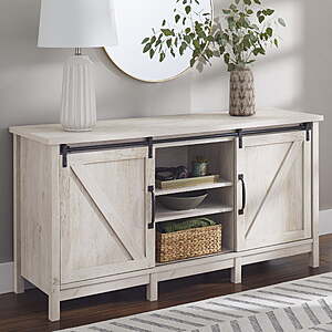 Better Homes & Gardens Modern Farmhouse TV Stand for TVs up to 70 in, Model 427465