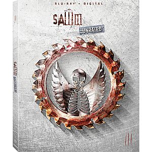 Saw III (Unrated) Blu Ray $8.99 Bestbuy.com