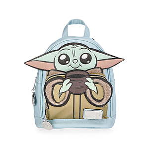 Star Wars Mandalorian Grogu Women's 10.5" Mini Backpack, Mint - $8.23