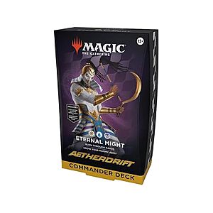 Magic: The Gathering Aetherdrift Commander Deck (100 Cards) $48.99 + Free Shipping w/ Prime or $6 Fee per Order