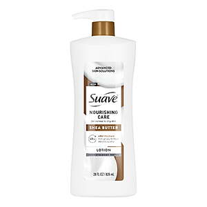 2 x 28 FL Suave Nourishing Care Hand & Body Lotion with Shea Butter for Dry Skin $9.94 + $3 Walmart Cash $6.94