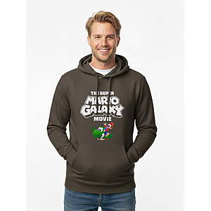 Super Mario Galaxy, Men's & Big Men's Graphic Hoodie, Sizes S-3XL - $8.09