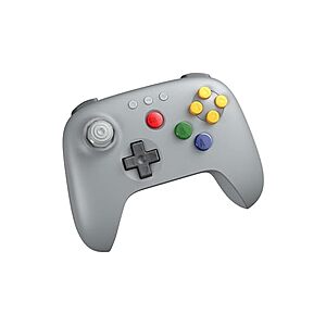 8BitDo 64 Bluetooth Controller (Switch 2/Switch/Android/PC) $34.99 + Free Shipping w/ Prime