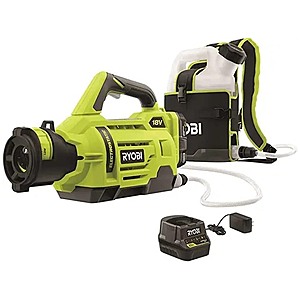 Ryobi ONE+ 18V Cordless Electrostatic 1 Gal. Sprayer with 2.0 Ah Battery and Charger P2807BTL $51.74