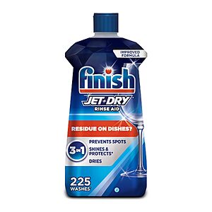 23-Oz Finish Jet-Dry Dishwasher Rinse Aid $6.59 w/ S&S + Free Shipping w/ Prime or on $35+