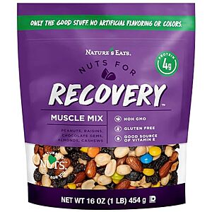 [AC] $5.26* | 16-Oz Nature's Eats Nuts for Recovery Muscle Trail Mix at Amazon