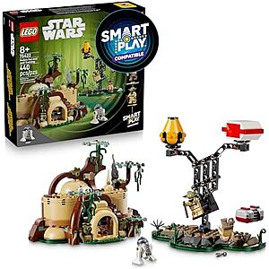 $38.47 | 440-Piece LEGO Star Wars: SMART Play - Yoda's Hut and Jedi Training (75422, 2026) at Amazon