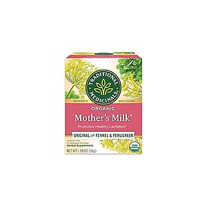 32-Count Traditional Medicinals Organic Mother's Milk Herbal Tea Bags $0.91 + Free Shipping w/ Prime or $6 Fee per Order