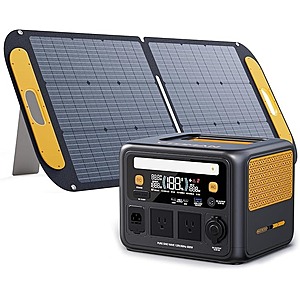 VTOMAN Jump 600X 600W LiFePO4 Portable Power Station w/ 110W Foldable Solar Panel $280 + Free Shipping