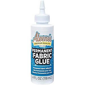 [NEW] $3 | 4-Oz Aleene's Permanent Fabric Glue at Amazon