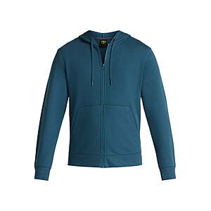 Athletic Works Men's and Big Men's Zip Up Fleece Hoodie Sweatshirt, Size Large, XL