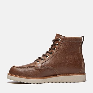 Timberland Men's Redwood Edge Mid Lace-Up Boots (Dark Brown Full-Grain, Sizes: 7-10.5) $59.49 + F/S $75+