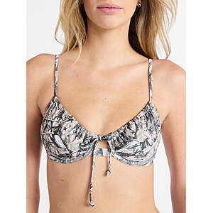 No Boundaries Camo Underwire Swim Top, Women's XXS-XXL - $4.03