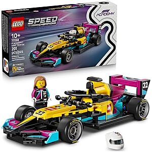 $20.99 | 201-Piece LEGO Speed Champions - F1 ACADEMY LEGO Race Car (77258, 2026) at Amazon