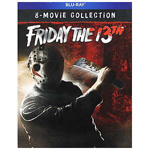 Friday The 13th Ultimate 8-Movie Collection (Blu-ray) $28.82 + Free S&H at Amazon