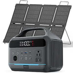 DARAN 288Wh 600W LiFePO4 Power Station w/ 80W Solar Panel $186.98 + Free Shipping
