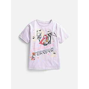The Nightmare Before Christmas Girls' Graphic Tee $3.26 , Sizes 6-16 at Walmart